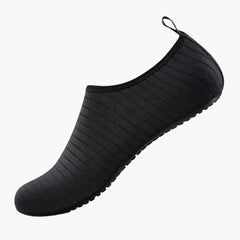 Unisex Barfuß schuhe mit flacher Sohle für Outdoor Aktivitäten. in Schwarz 1