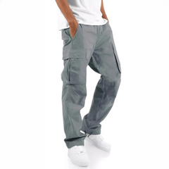 Ronelle - Bequeme Freizeithose in Grau