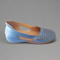 Leandra | Orthopädischer Komfortschuh aus Premium-Material in Blau