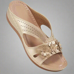 Sibindra | Orthopädische Sandalen für empfindliche Füße in Gold