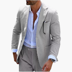 Eleganter Anzug - Herren Sommeranzug für Hochzeit Gäste in Grau 2