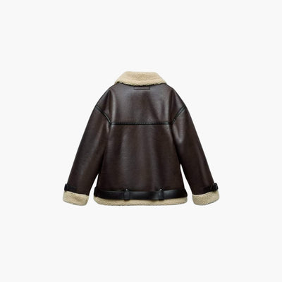 Faux Lapel Jacket für Damen