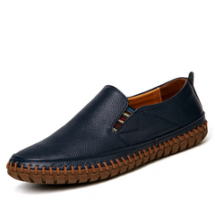 Braden - Stilvolle orthopädische Schuhe für Herren in Blau