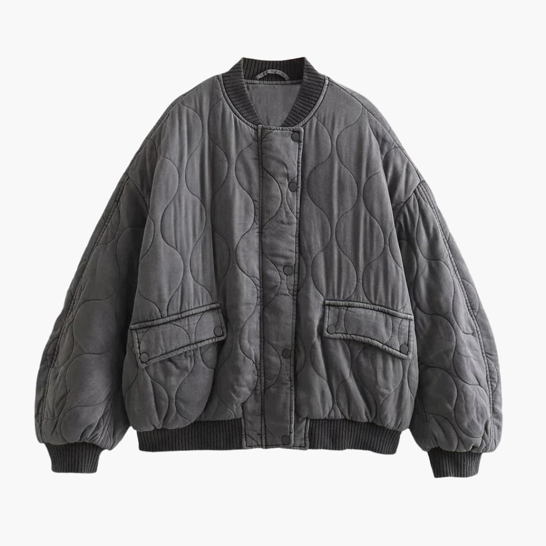 Loose-Fit Bomberjacke für Damen