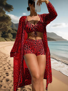 Mila | Bikini-Set in Rot
