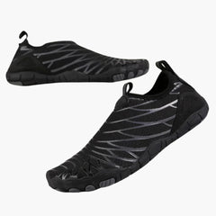 Unisex Barfuß schuhe mit rutschfester Sohle für Outdoor Aktivitäten in Schwarz