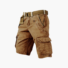 Anton | Cargo-Shorts mit 6 Taschen in Caramel