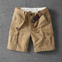 Lorthan - atmungsaktive Cargoshorts in Beige