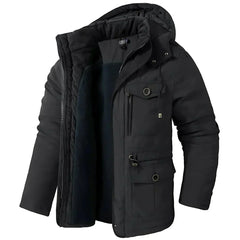 Hunter™ | Herren Bequeme Klassische Jacke in Schwarz