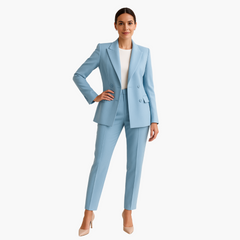 Claudia | Elegantes zweiteiliges Set in Blau