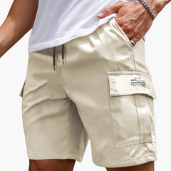 Vielseitige Cargoshorts für Herren - Ideal für Abenteuer in Beige
