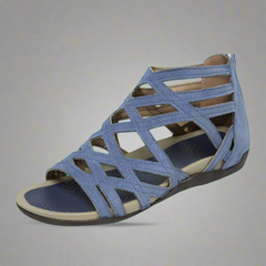 Seraphina | Elegante Sandalen mit Komforteffekt in Blau