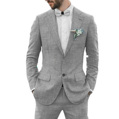 Herren Hochzeitsgast Anzug | Jacke und Hose in Dunkelgrau