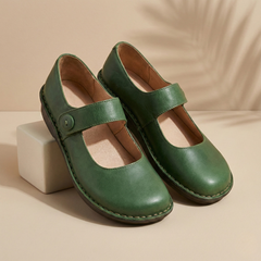 Winslet - gepolsterte orthopädische Schuhe in Grün