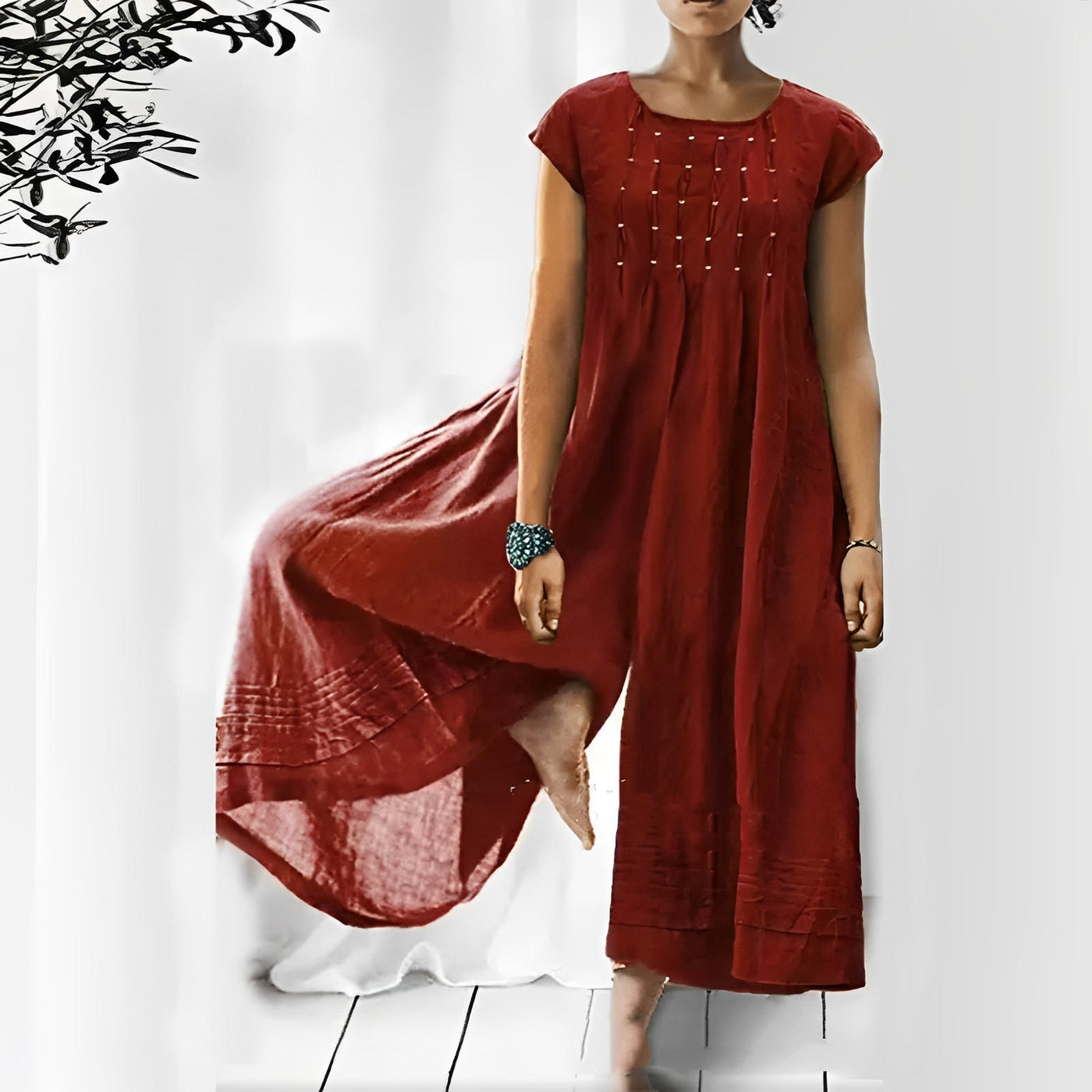 Melva - Eleganter und lockerer Jumpsuit für Frauen