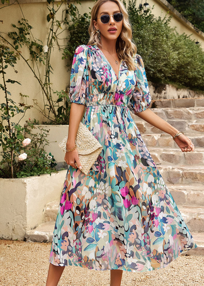 Die violette Kleid