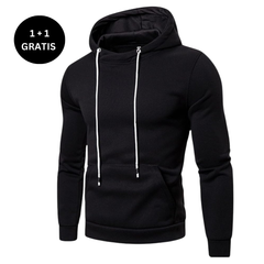 Herren Premium Herbstpullover  - DAVE in Schwarz