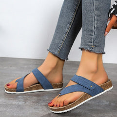 Tara® | Offene Sandalen in Blau