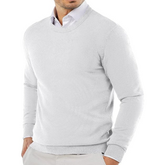 Kolby - Slim-Fit-Pullover - Moderner Minimalismus in Weiß