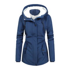 Hilary - Schicke und bequeme Kapuzenjacke in Blau