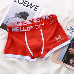 Ralphmattew HELLO Boxershorts Vereinigte Schmuckstücke 6+2 in 6er-Pack Rot + 2 Gratis