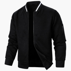 Wärmende Jacke für Herren - stylisch, bequem und modern in Schwarz