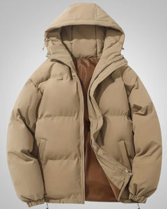 Romi | Damen Gefütterte Kapuze Daunenjacke in Khaki