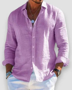 Viktor Bluse in Viola