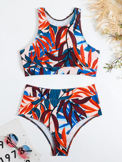 Zweiteiliges Sport-Badeanzug-Set für Damen