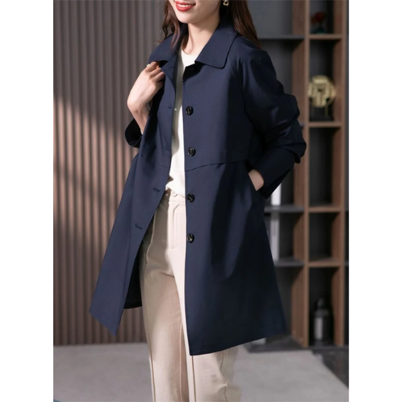 Damen Wasserdichter Trenchcoat | Lässig