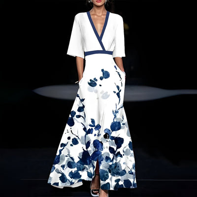 Elena - Sommerkleid mit V-Ausschnitt für Damen