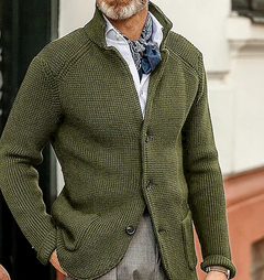 Vintage Blazer für Männer in Armee Grün