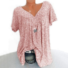 Talisyn - Leinenbluse mit Soft-Touch in Hellrosa
