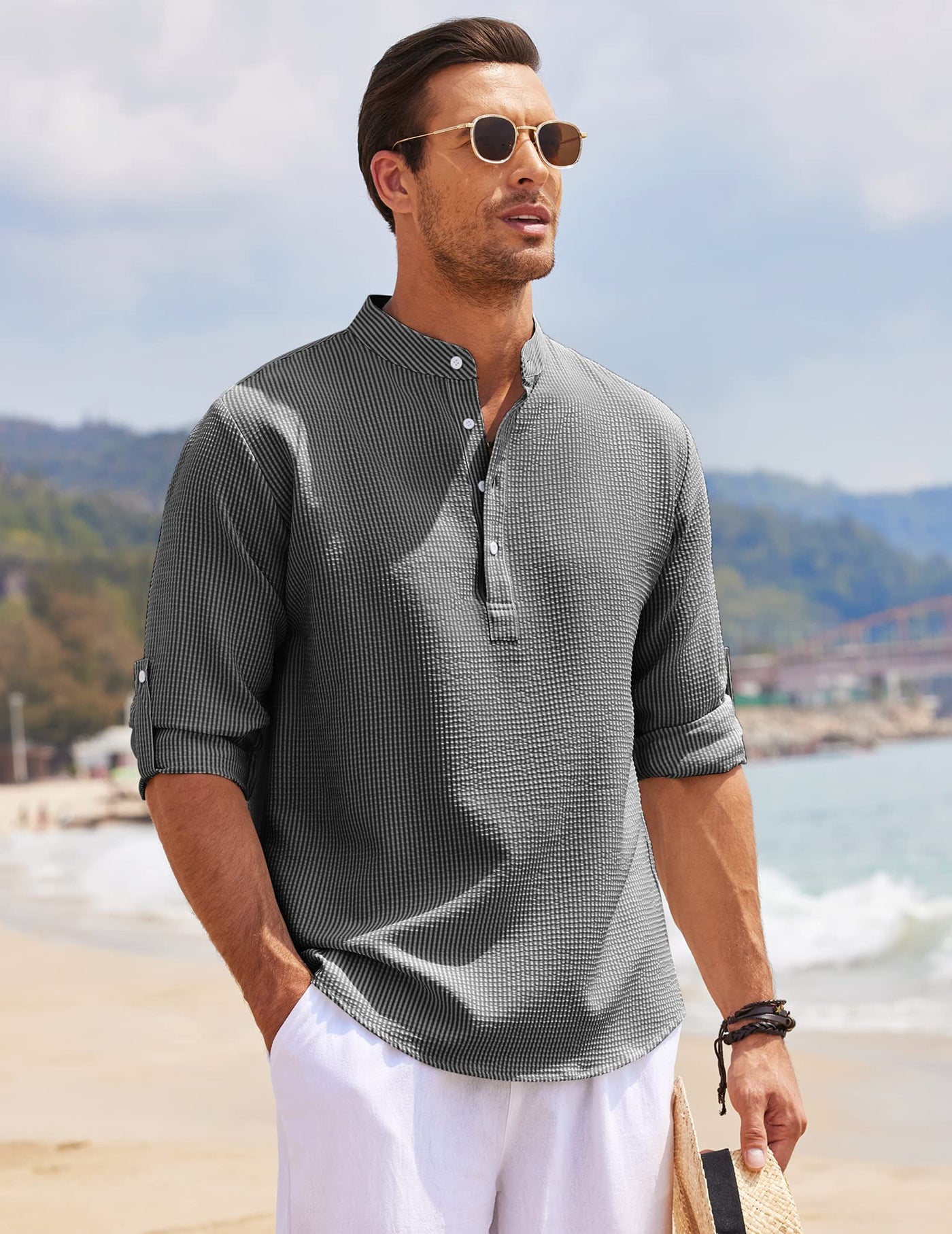 Vincent - Das Ultra Comfort Casual Langarmshirt