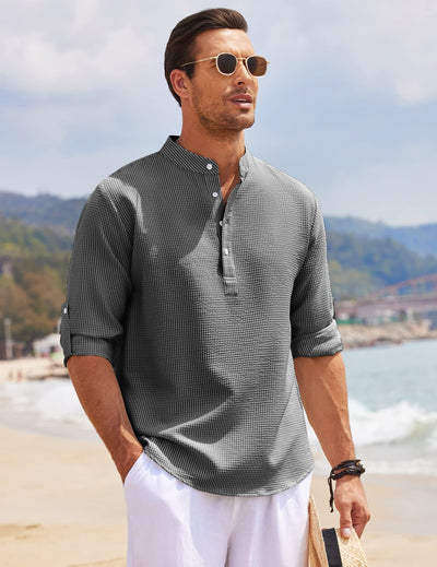 Vincent - Das Ultra Comfort Casual Langarmshirt