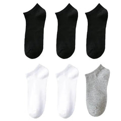 6 Paar Knöchelsocken für Frauen in Schwarz