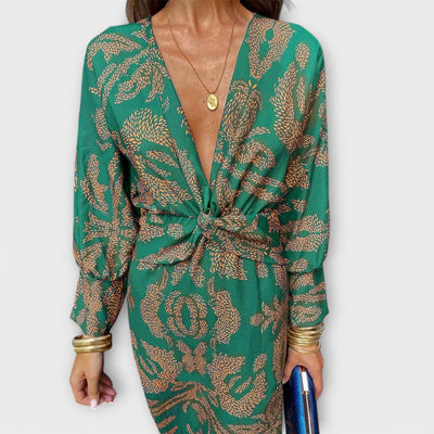 Oriana - Stilvolles Langarmkleid