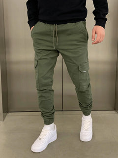 STEFANO™ | STRETCH KOMFORT-CARGOHOSEN in Grün