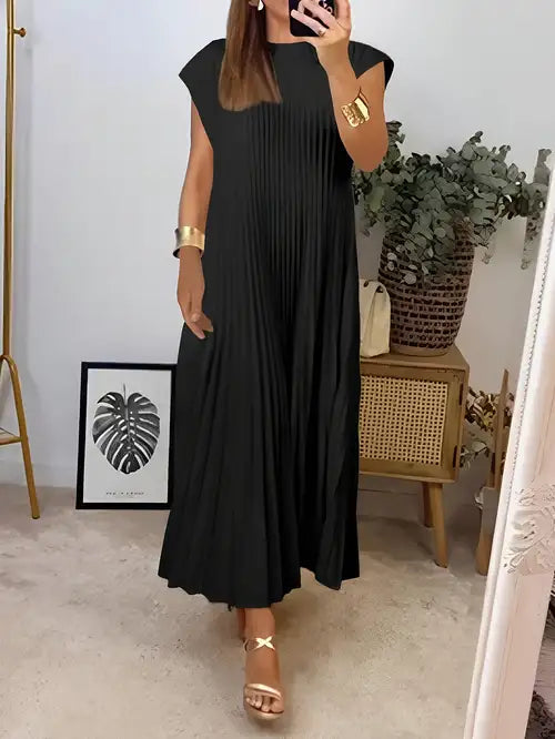 Simone | Leichte und elegante Plissierte Robe