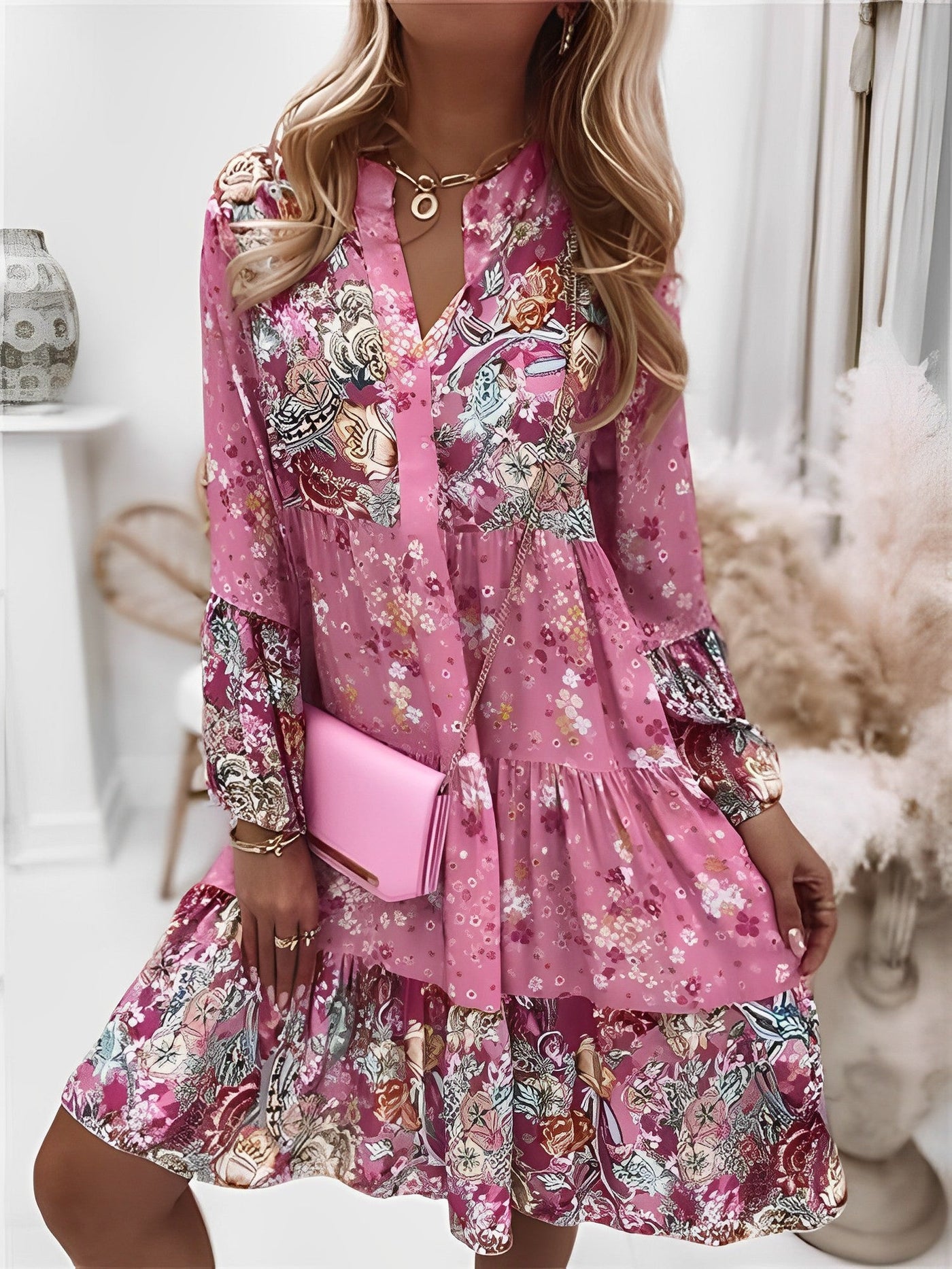 Emilia - Color Burst-Kleid