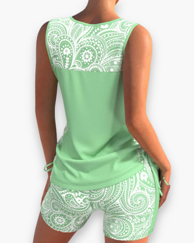 Damen Bauchweg Tankini | Stilvolles Oberteil für Strand und Pool