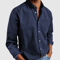 Claus™ | Stylisches und vielseitiges Hemd in Marine
