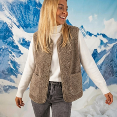 Sophie | Stilvolle Damen Cardigan modern & zeitlos in Khaki