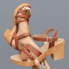 Radelisa | Modische Sandalen mit orthopädischem Komfort in Braun