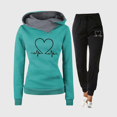 BETTY™ | Bequemes Trainingsset für Damen in Grün