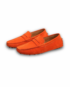 Herren Elegante Loafer Schuhe | Stilvoller Loafer in Orange