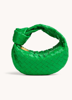 Sonya - Handtasche - Elegantes gewebtes Design in Grün
