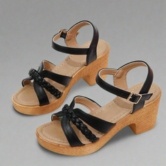 Radelisa | Modische Sandalen mit orthopädischem Komfort in Schwarz