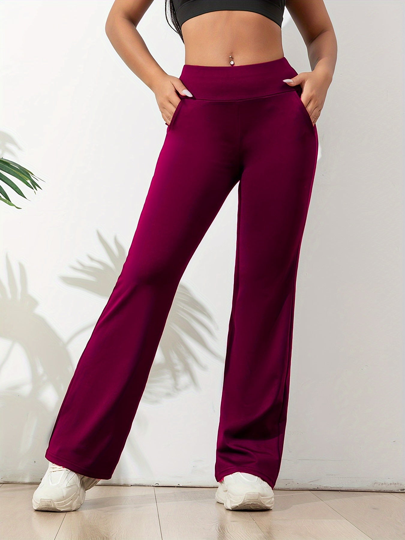 Stretch-Schlagleggings für Damen