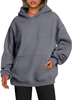 FEMMEHAUS CloudSoft Hoodie (1 +1 GRATIS) in Dunkelgrau